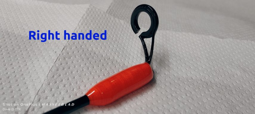 Butt bite indicator left hand red