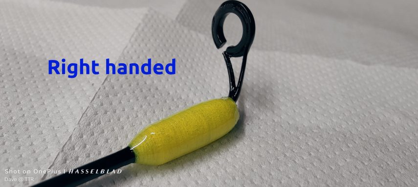 Butt Bite Indicator left hand yellow