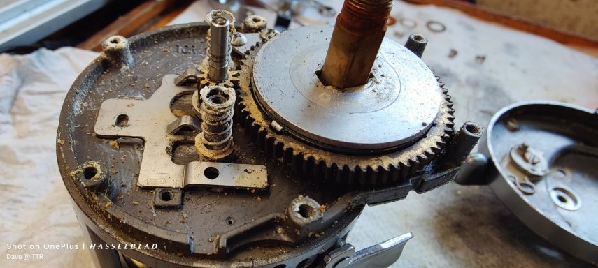 Sea multiplier reel repair