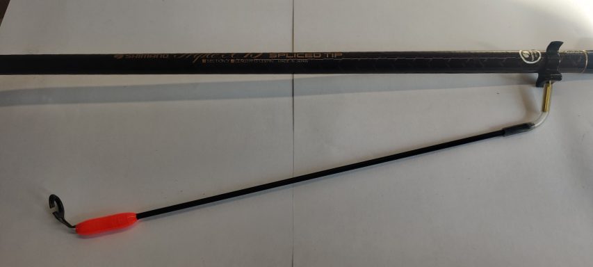 Butt bite indicator on rod