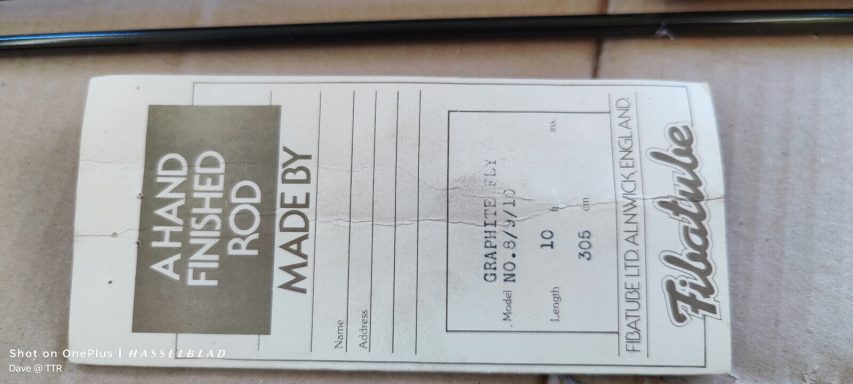 Fibatube-fly-rod-blank